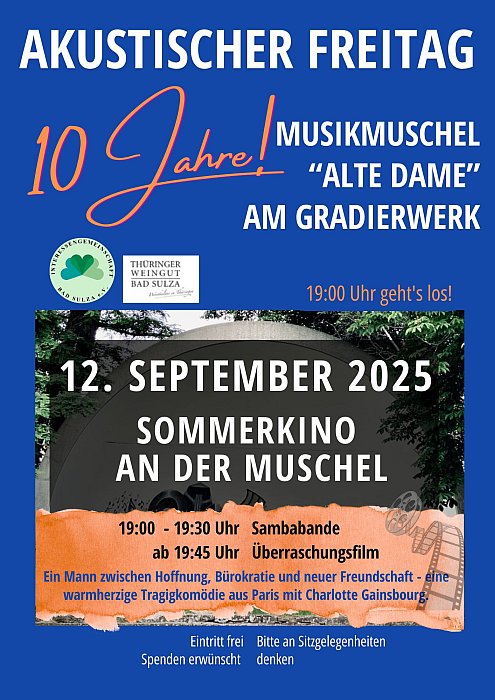 Sommerkino am 12.9.2025