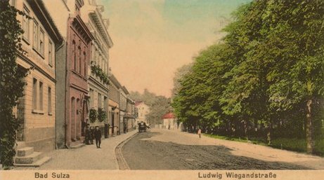 Postkarte Ludwig-Wiegand-Straße 