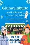 Glühweinhütte am Gradierwerk