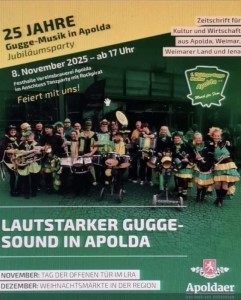 LAUTSTARKER GUGGE-SOUND in Apolda