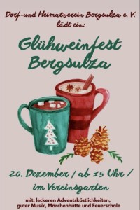Glühweinfest Bergsulza