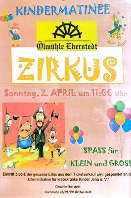 Zirkus in der Ölmühle