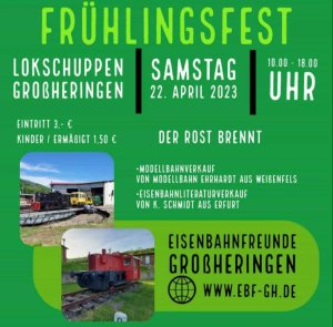 Frühlingsfest im Lokschuppen