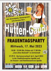 Frauentagsparty am 17.05.2023