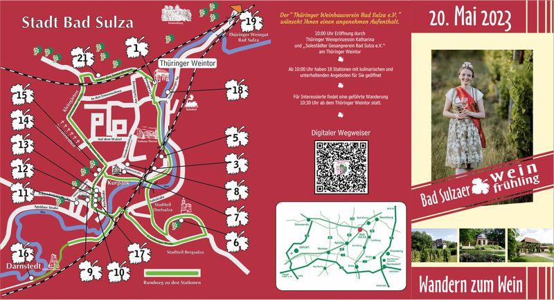 Weinfrühling in Bad Sulza - am 20.5.2023