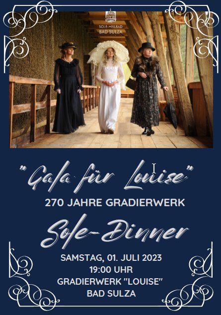 Gala für Louise - Sole Diner